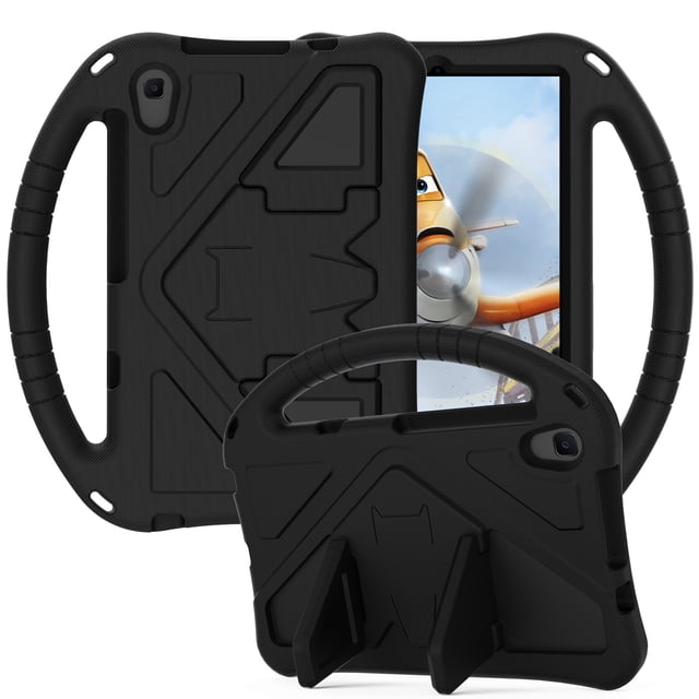 Dteck Case for Lenovo Tab M8 (3rd Gen) TB-8506F TB-8506X,Shockproof EVA Foam Lightweight Handle Kickstand Kids Friendly Cover for Tab M8 (2nd Gen) TB-8705F (FHD)/M8 TB-8505F/X (HD) 8-inch,Black