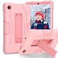 thumbnail image 1 of Dteck Case for Lenovo Tab M8 4th Generation 8.0-inch TB-300FU/TB-300XU,Shockproof 3-Layer Protection Armor Kids Friendly Case Heavy Duty Protective Kickstand Cover, Rosegold, 1 of 10