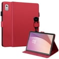 thumbnail image 1 of Dteck Case for Lenovo Tab M9 Cover 9.0 inch (TB-310FU,2023 Released) PU Leather Folio Magnetic Cover Card Holder with S Pen Holder for Lenovo Tab M9 Tablet, Red, 1 of 1