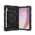 thumbnail image 1 of Dteck Case for Lenovo Tab M9 (Lenovo M9 Tablet Case, TB-310FU 2023 9.0 inch Tablet Case): Heavy Duty Military Grade Drop Protection, Handle Grip, Rotating Stand, Stylus Holder,Black, 1 of 5