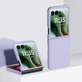 thumbnail image 1 of Dteck Case for Motorola Razr Ultra 2025,Slim Flip Phone Case,Thin Premium Hard Plastic Matte Anti-Scratch Cover Case for Motorola Razr Ultra 2025,Purple, 1 of 7