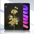 thumbnail image 1 of Dteck Case for New iPad mini (7th Generation) 2024, Slim Lightweight TPU Cute Pattern Back Protective Cover for iPad mini (7th/6th Generation ,2024/2021) 8.3-inch,Gold Rose, 1 of 5