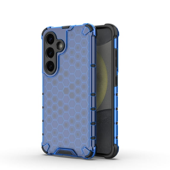 Dteck Case for Samsung Galaxy A16 5G, Shockproof TPU Lining Pattern Phone Case, Four-Corner Protection and Anti-Fall Protection Soft TPU Rubber Phone Cover for Samsung Galaxy A16 5G , Blue