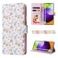 thumbnail image 1 of Dteck Case for Samsung Galaxy A52 5G,Wallet Case Pattern Premium PU Leather Card/Cash Slots Stand Magnetic Closure Flip Cover with Strap for Galaxy A52 4G/5G,Butterfly Flowers, 1 of 7
