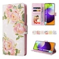 thumbnail image 1 of Dteck Case for Samsung Galaxy A52 5G,Wallet Case Pattern Premium PU Leather Card/Cash Slots Stand Magnetic Closure Flip Cover with Strap for Galaxy A52 4G/5G,Flowers, 1 of 7