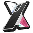 thumbnail image 1 of Dteck Case for Samsung Galaxy A53 5G,Dual Layer Protective Heavy Duty Cover Shockproof Rugged with Non Slip Textured Back Military Protection Bumper Tough Case,White/Black, 1 of 8