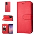 thumbnail image 1 of Dteck Case For Samsung Galaxy Note 20 (6.7 inches), Magnetic PU Leather Wallet Strap Case Flip with 9 ID&Credit Card Slots Pocket Stand Protective Phone Cover ,Red, 1 of 5