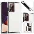 thumbnail image 1 of Dteck Case for Samsung Galaxy Note 20 Ultra 6.9-inch,Shockproof PU Leather Wallet Case Card Holder Kickstand Flip Magnetic Hybrid Rubber Note 20 Ultra 5G Back Phone Cover,White, 1 of 9