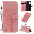 thumbnail image 1 of Dteck Case for Samsung Galaxy S20 FE (6.5 inches),Tree Patterned Magnetic Leather Strap Wallet Card Holder Flip Cover Protective Shockproof Kickstand S20 FE 5G Phone Case ,Pink, 1 of 5
