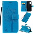 thumbnail image 1 of Dteck Case for Samsung Galaxy S20 FE (6.5 inches),Tree Patterned Magnetic Leather Strap Wallet Card Holder Flip Cover Protective Shockproof Kickstand S20 FE 5G Phone Case ,Blue, 1 of 5