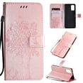 thumbnail image 1 of Dteck Case for Samsung Galaxy S20 FE (6.5 inches),Tree Patterned Magnetic Leather Strap Wallet Card Holder Flip Cover Protective Shockproof Kickstand S20 FE 5G Phone Case ,Rosegold, 1 of 5