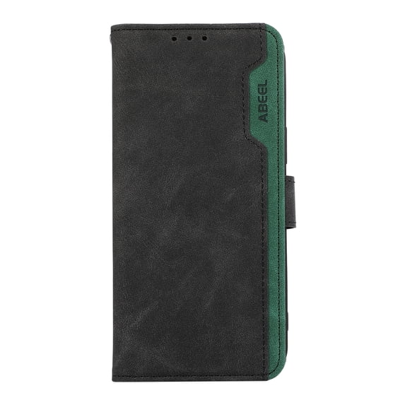 Dteck Case for Samsung Galaxy S21 Ultra Wallet Cover, Magnetic Shockproof with RFID Blocking Wallet Card Slot Anti-Fingerprint Slim Cover Shell, Black