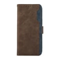 thumbnail image 1 of Dteck Case for Samsung Galaxy S21 Ultra Wallet Cover, Magnetic Shockproof with RFID Blocking Wallet Card Slot Anti-Fingerprint Slim Cover Shell, Brown, 1 of 7