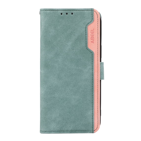Dteck Case for Samsung Galaxy S21 Ultra Wallet Cover, Magnetic Shockproof with RFID Blocking Wallet Card Slot Anti-Fingerprint Slim Cover Shell, Turquoiseblue
