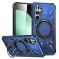 thumbnail image 1 of Dteck Case for Samsung Galaxy S23 Plus, Shockproof Rubber Case Magnetic Military Grade Drop Armor 360°Rotating Hidden Kickstand Cover for Galaxy S23+ 5G,Blue, 1 of 8