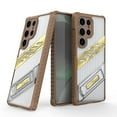 thumbnail image 1 of Dteck Case for Samsung Galaxy S24 with Built-in Invisible Bracket, Shockproof Anti-Fall Hybrid Non-Slip PC + TPU Dual Layer Protective Cover, Desertgold, 1 of 7