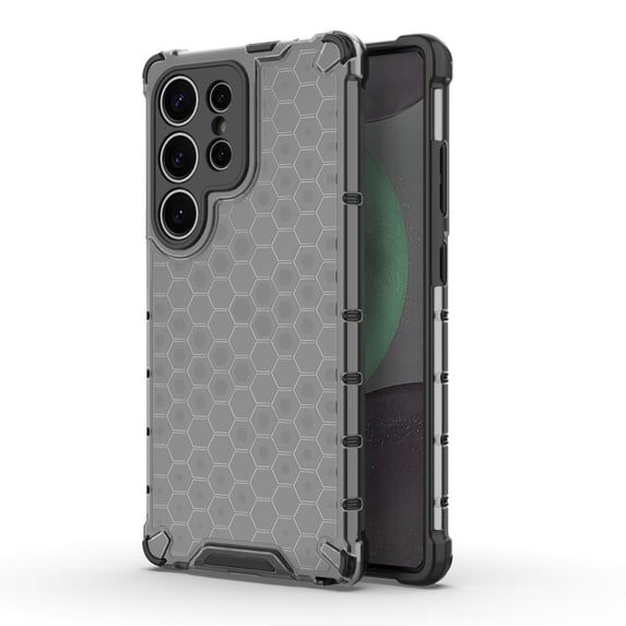 Dteck Case for Samsung Galaxy S25 Ultra, Shockproof TPU Lining Pattern Phone Case, Four-Corner Protection and Anti-Fall Protection Soft TPU Rubber Phone Cover for Samsung Galaxy S25 Ultra , Black