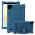 thumbnail image 1 of Dteck Case for Samsung Galaxy Tab A 8.0-inch SM-T290 T295 (2019 Released),Shockproof Silicone Rubber Soft Back Shell Kickstand Lightweight Cover without Screen Protector,Darkblue, 1 of 5