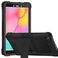 thumbnail image 1 of Dteck Case for Samsung Galaxy Tab A 8-inch SM-T290 T295 (2019 Released),3-Layers Multi-functional Case Shockproof Rubber Case Hybrid Hard Kickstand Protective Cover without Screen Protector,Black, 1 of 6