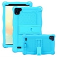 thumbnail image 1 of Dteck Case for Samsung Galaxy Tab A 8.0-inch SM-T290 T295 (2019 Released),Shockproof Silicone Rubber Soft Back Shell Kickstand Lightweight Cover without Screen Protector,Skyblue, 1 of 5