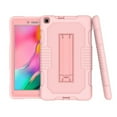 thumbnail image 1 of Dteck Case for Samsung Galaxy Tab A SM-T290 8.0 inch (2019 Released),Shockproof Armor Rugged Rubber Case Hybrid Hard PC Protective Stand Cover (Without Built-in Screen Protector),Rosegold+Rosegold, 1 of 6
