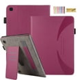 thumbnail image 1 of Dteck Case for Samsung Galaxy Tab A7 10.4 Inch 2022/2020, Premium PU Leather Cover with Card Holder & Hand Strap, Multi-Angle Viewing Stand Folio Cover for Samsung Tab A7 SM-T500/XT505/T507,Rose, 1 of 8