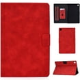 thumbnail image 1 of Dteck Case for Samsung Galaxy Tab A7 10.4" SM-T500 T505 (2020 Released) 10.4-inch,Luxury PU Leather Wallet Card Holder Kicstand Folio Protective Shockproof Cover ,Red, 1 of 5