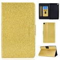 thumbnail image 1 of Dteck Case for Samsung Galaxy Tab A7 10.4" SM-T500 T505 2020 Released 10.4-inch,Magnetic PU Leather Card Holder Wallet Bling Glitter Shockproof Folio Kickstand Cover,Gold, 1 of 5
