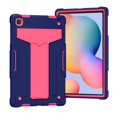 thumbnail image 1 of Dteck Case for Samsung Galaxy Tab A7 10.4" SM-T500 T505 (2020 Released) 10.4-inch,Shockproof 3-layer-protection Hybrid Rubber Hard PC Back Protective Kickstand Cover,Navy+Rose, 1 of 4