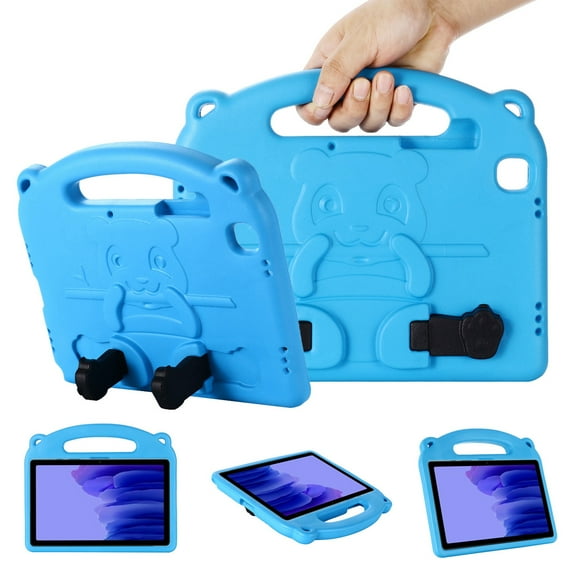Dteck Case for Samsung Galaxy Tab A7 10.4" SM-T500 T505 2020 Released 10.4-inch,Shockproof Kids Safe Handle Stand Case EVA Foam Protective Cover(Without Built-in Screen Protector),Blue