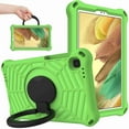 thumbnail image 1 of Dteck Case for Samsung Galaxy Tab A7 Lite 8.7" 2021 (SM-T225/T220), Lightweight Silicone Tablet Case Cover with Foldable Ring Stands & Hand-Grip for Galaxy Tab A7 Lite 8.7" 2021,Green, 1 of 8