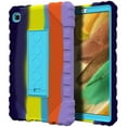thumbnail image 1 of Dteck Case for Samsung Galaxy Tab A7 Lite 8.7-Inch 2021 Release Tablet Model (SM-T225/T220), Heavy Duty Rugged Shockproof Case High Impact Protective Cover with Kickstand,Rainbow D, 1 of 6