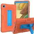 thumbnail image 1 of Dteck Case for Samsung Galaxy Tab A7 Lite 8.7 Inch 2021 (SM-T220/T225),3-Layer Protection Kickstand Heavy Duty Shockproof Rugged High Impact Protective Cover for Galaxy Tab A7 Lite 8.7" 2021,Orange, 1 of 7