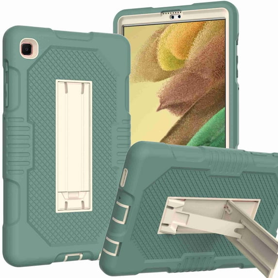 Dteck Case for Samsung Galaxy Tab A7 Lite 8.7 Inch 2021 Tablet (SM-T225/T220), Shockproof Rugged Protective Cover with Stand for Tab A7 Lite 8.7" Tablet SM-T220/T225 for Kids Boys, Green