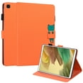 thumbnail image 1 of Dteck Case for Samsung Galaxy Tab A7 Lite 8.7-inch SM-T220 T225 (2021),Magnetic Card Holder Wallet Case PU Leather Kickstand Shockproof Hybrid Rubber Folio Protective Cover,Orange, 1 of 8
