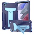thumbnail image 1 of Dteck Case for Samsung Galaxy Tab A7 Lite 8.7-inch SM-T220 T225 (2021 Released),Shockproof Armor 3 Layer Protection Hybrid Rubber Hard PC Back Kickstand Cover,Navy+Blue, 1 of 4