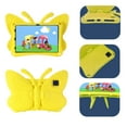 thumbnail image 1 of Dteck Case for Samsung Galaxy Tab A8 10.5 2022(SM-X200/X205/X207), Galaxy Tab A8 Case for Kids Friendly Protective Butterfly Stand Case for Samsung Galaxy Tab A8 10.5" 2022, Yellow, 1 of 5