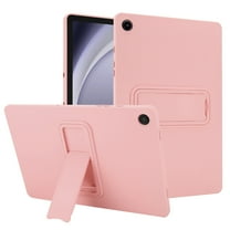 Dteck Case for Samsung Galaxy Tab A9 Plus Tablet 2023 Release 11", SM-X210/X215/X216, with Foldable Kickstand Shockproof TPU Edges Hard PC Back Protective Lightweight Slim Thin Cover, Pink