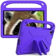 thumbnail image 1 of Dteck Case for Samsung Galaxy Tab S6 Lite 10.4 2022 (SM-P613/P619) & 2020 (SM-P610/P615), Heavy Duty EVA Foam Kids-Friendly Cute Cover with Hand-Grip & Stand,Purple, 1 of 5