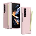 thumbnail image 1 of Dteck Case for Samsung Galaxy Z Fold 3 with Slim S Pen,Luxury PC Case Built-in Front Screen Protector Full Body Protective Cover for Galaxy Z Fold 3 5G,Pink, 1 of 8
