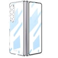 thumbnail image 1 of Dteck Case for Samsung Galaxy Z Fold 4 2022, Clear Magnetic Hinge Protection Case Compatible with Samsung Galaxy Z Fold 4 5G Screen Protector + Camera Lens Protector (3 in 1) Kickstand Cover, Clear, 1 of 8