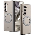 thumbnail image 1 of Dteck Case for Samsung Galaxy Z Fold 7, Built-in Front Screen Protector Case with Magnetic Ring Holder Compatible with Magsafe Hard PC Protective Cover,Titaniumgray, 1 of 9