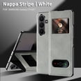 thumbnail image 1 of Dteck Case for Samsung Galaxy Z Fold 7,Magnetic Leather Flip Stand Case,Slim Anti-Drop Protective Hard PC Retro Stylish Business Cover for Galaxy Z Fold 7,White, 1 of 7