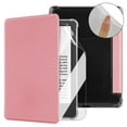 thumbnail image 1 of Dteck Case with Soft Screen Protector for Kindle Paperwhite 12th Generation 7 inch 2024,Slim PU Leather Case Folio Auto Wake/Sleep TPU Cover for Kindle Colorsoft Signature Edition,Pink, 1 of 6