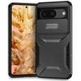 thumbnail image 1 of Dteck Case for Google Pixel 8A,Shockproof TPU+PC Armor Case Slide Lens Protection Cover for Google Pixel 8A,Black, 1 of 7