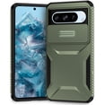 thumbnail image 1 of Dteck Case for Google Pixel 9 Pro,Shockproof TPU+PC Armor Case Slide Lens Protection Cover for Google Pixel 9 Pro,Darkgreen, 1 of 7