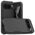 thumbnail image 1 of Dteck Case for Google Pixel 9 Pro XL,Military Grade Protection Silicone + PC Case Shockproof Back Cover for Google Pixel 9 Pro XL,Black, 1 of 5