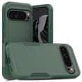 thumbnail image 1 of Dteck Case for Google Pixel 9 Pro XL,Military Grade Protection Silicone + PC Case Shockproof Back Cover for Google Pixel 9 Pro XL,Darkgreen, 1 of 5