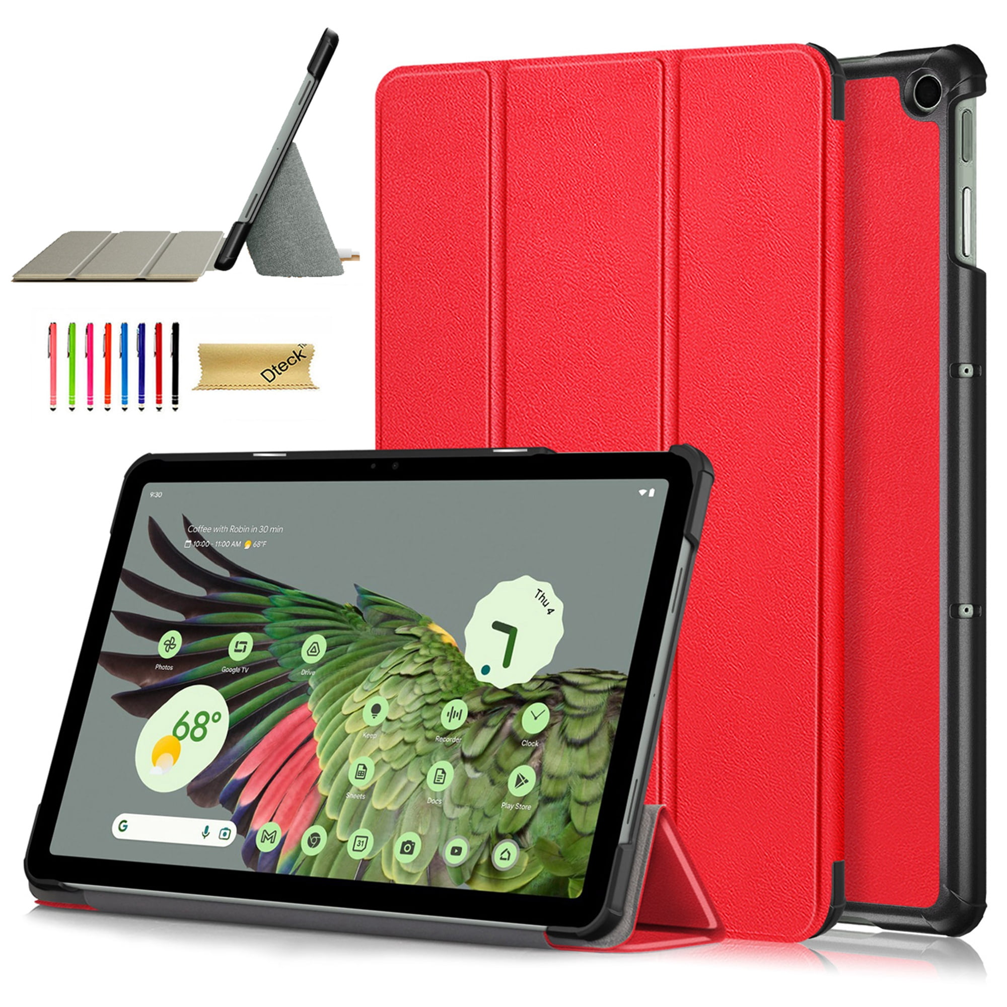 Dteck Case for Google Pixel Tablet 2023, Ultra Slim Foldable Folio
