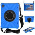 thumbnail image 1 of Dteck Case for Lenovo Tab M10 10.1 inch (TB-X605F, TB-X505F),Shockproof Armor Rubber Kickstand Protector Cover with Shoulder Strap,Blue, 1 of 6